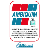 6SISinvert - Ambiquim, odświeżacz powietrza, perfumy samochodowe ETERNITY 1l