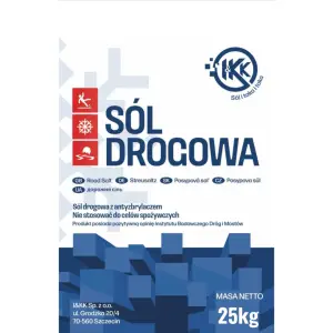 Sól drogowa 25 kg - twoje bezpieczeństwo na śliskich nawierzchniach