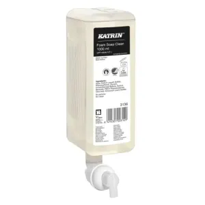 KATRIN Clean mydło w piance 1000 ml, łagodne dla skóry - 3136