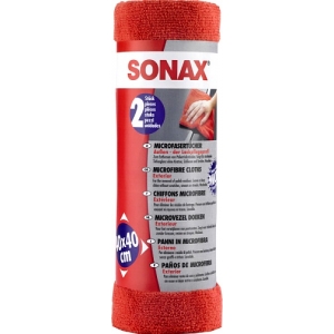 SONAX - Ściereczki z mikrofibry 40x40 2 szt. (416241)