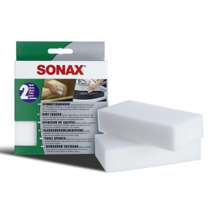Sonax - Gąbka syntetyczna do czyszczenia plastików 2 szt 416000