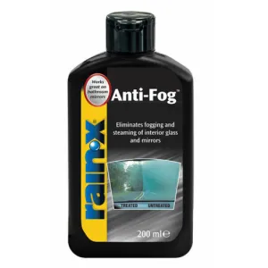 Rain -X - Anti Fog przeciw zaparowaniu szyb i lusterek.