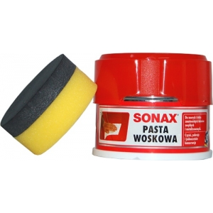Sonax - Pasta woskowa + Sonax gąbka