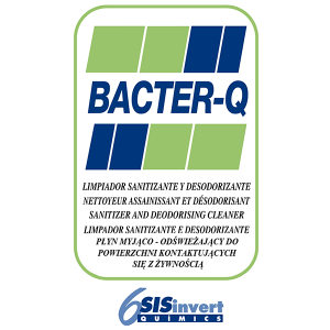 6SISinvert - BACTER Q Wirusobójczy preparat dezynfekujący, usuwający wirusy i bakterie 5l