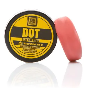 WORK STUFF - DOT Clay Bar twarda glinka do lakieru 100g