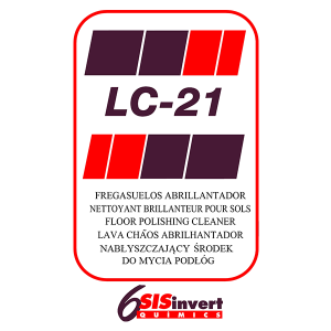 6SISinvert - LC 21 Płyn do mycia i pielęgnacji podłóg, nabłyszcza 1l