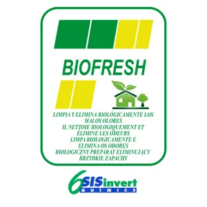 6SISinvert - BIOFRESH Biologiczny preparat eliminujący przykre zapachy 1L