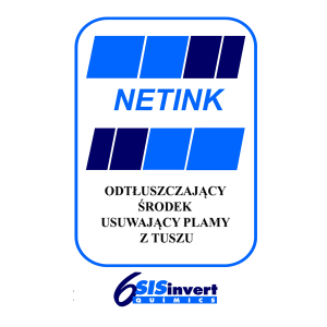 6SISinvert - NETINK Odtłuszczający preparat do usuwania plam z atramentu, tuszu i farb drukarskich 1l