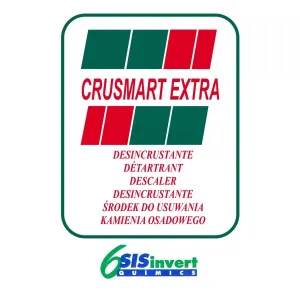 6SISinvert - CRUSMART-EXTRA Środek okamieniający, czyszczący pralki, zmywarki 1l