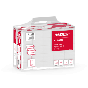 KATRIN CLASSIC - Ręcznik do rąk składany Non stop 4000 szt 61617