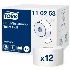 Tork Mini Jumbo miękki papier toaletowy 110253